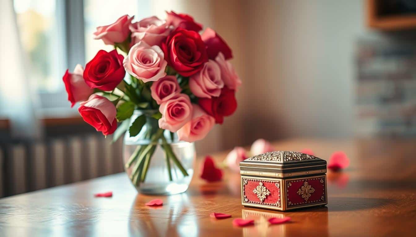 Valentinstag Geschenk für eine Frau