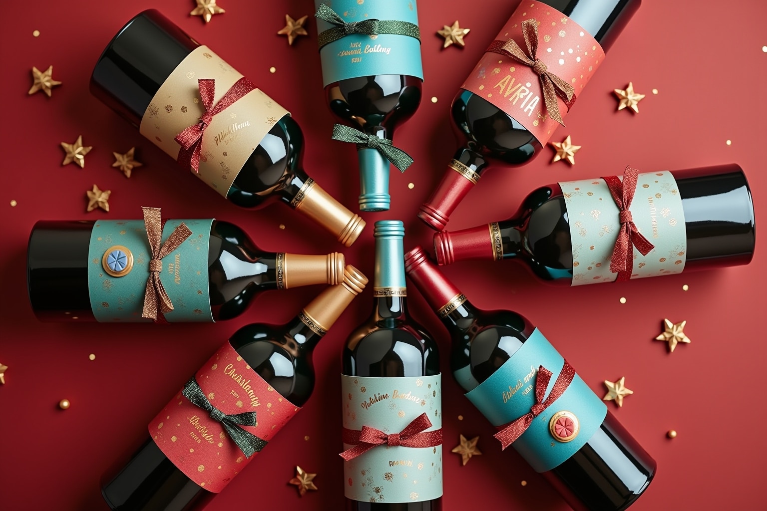 flasche als geschenk dekorieren-Titel