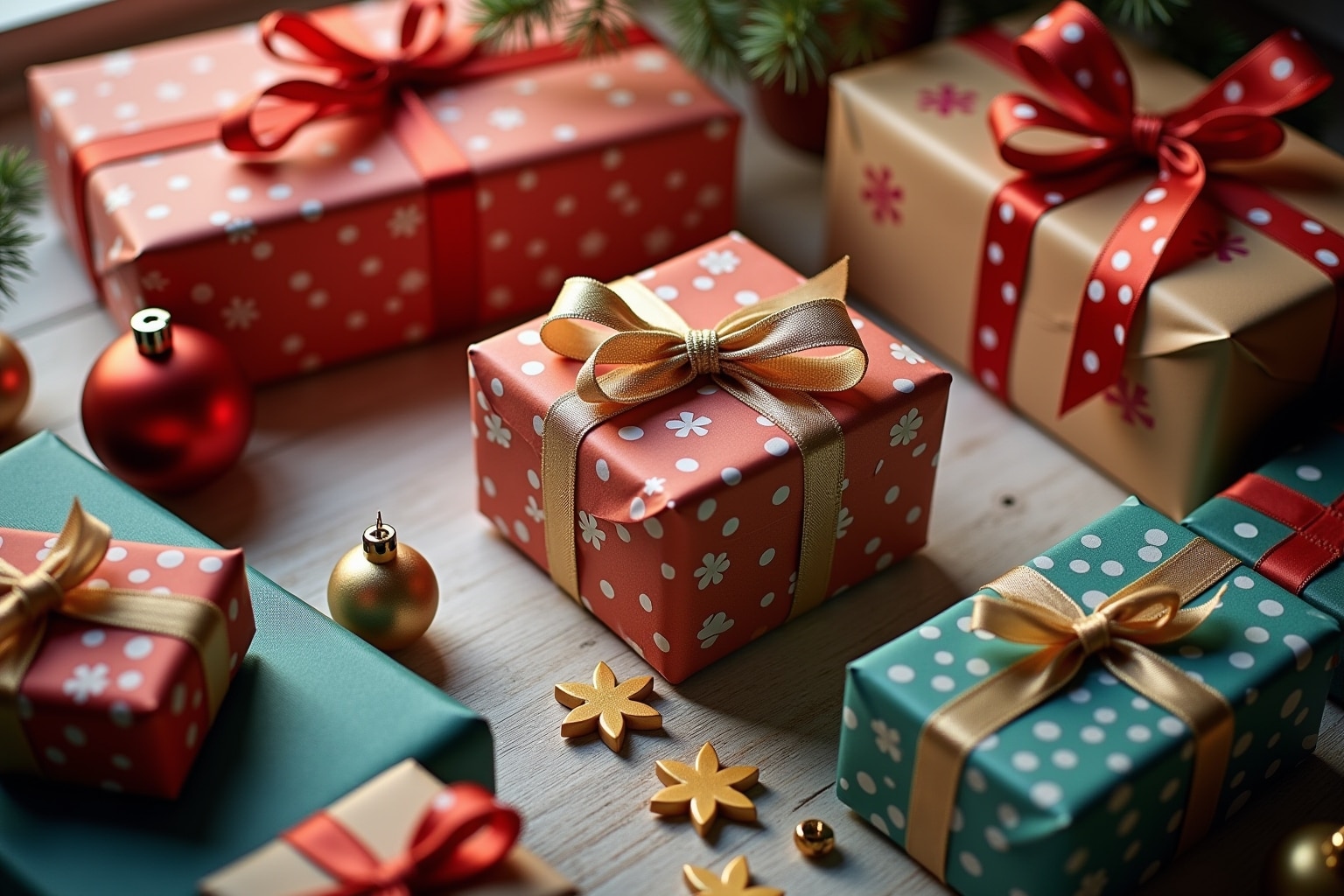 geschenk verpacken-Titel