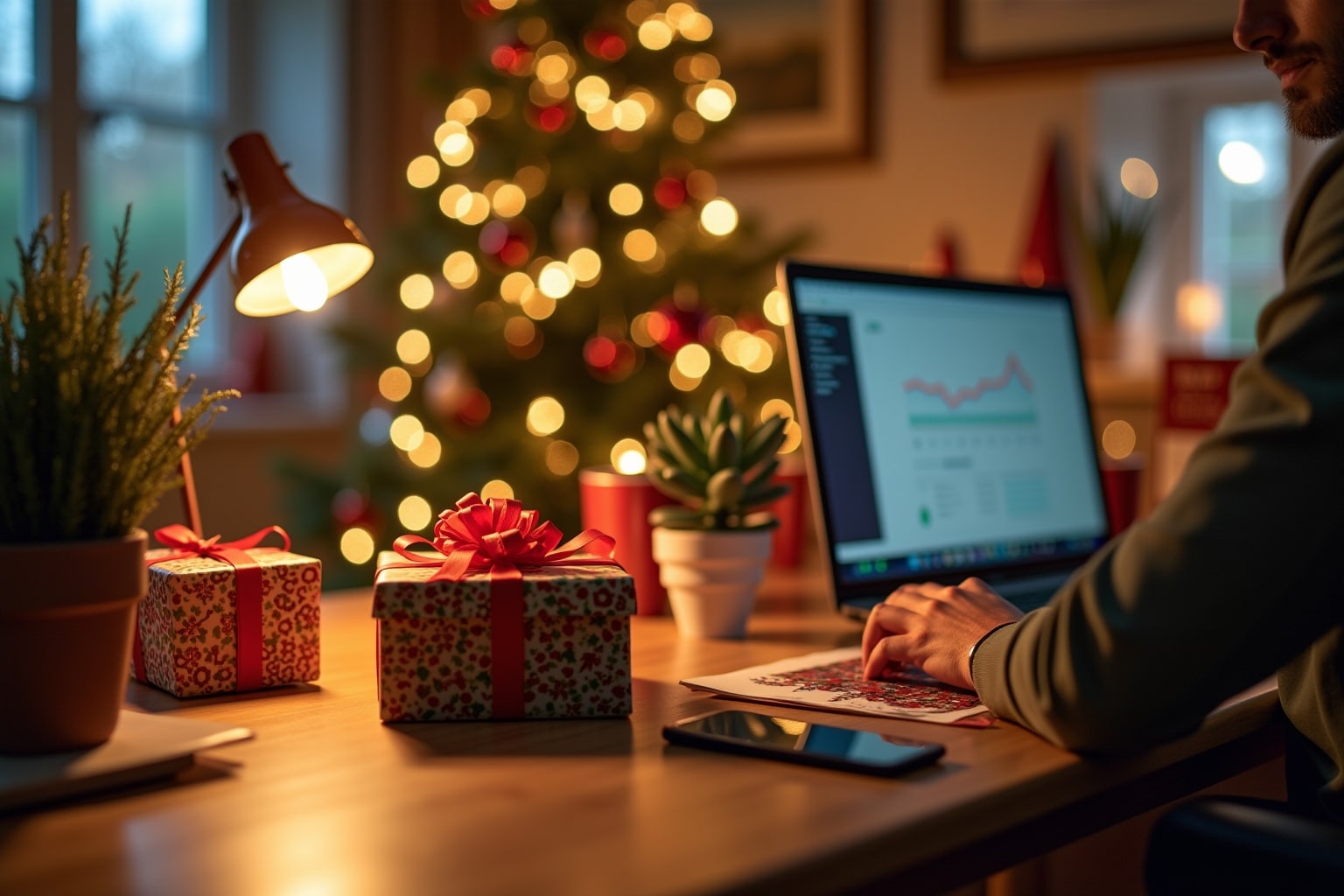 Kreative Mitarbeiter Geschenke zu Weihnachten finden