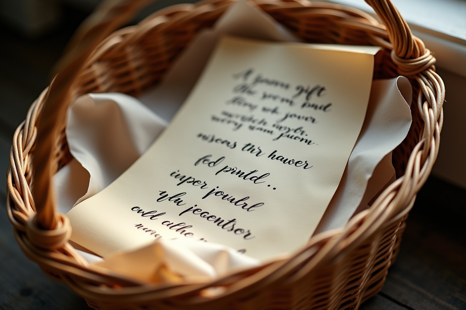 Gedichte zur Übergabe von Geschenkkörben