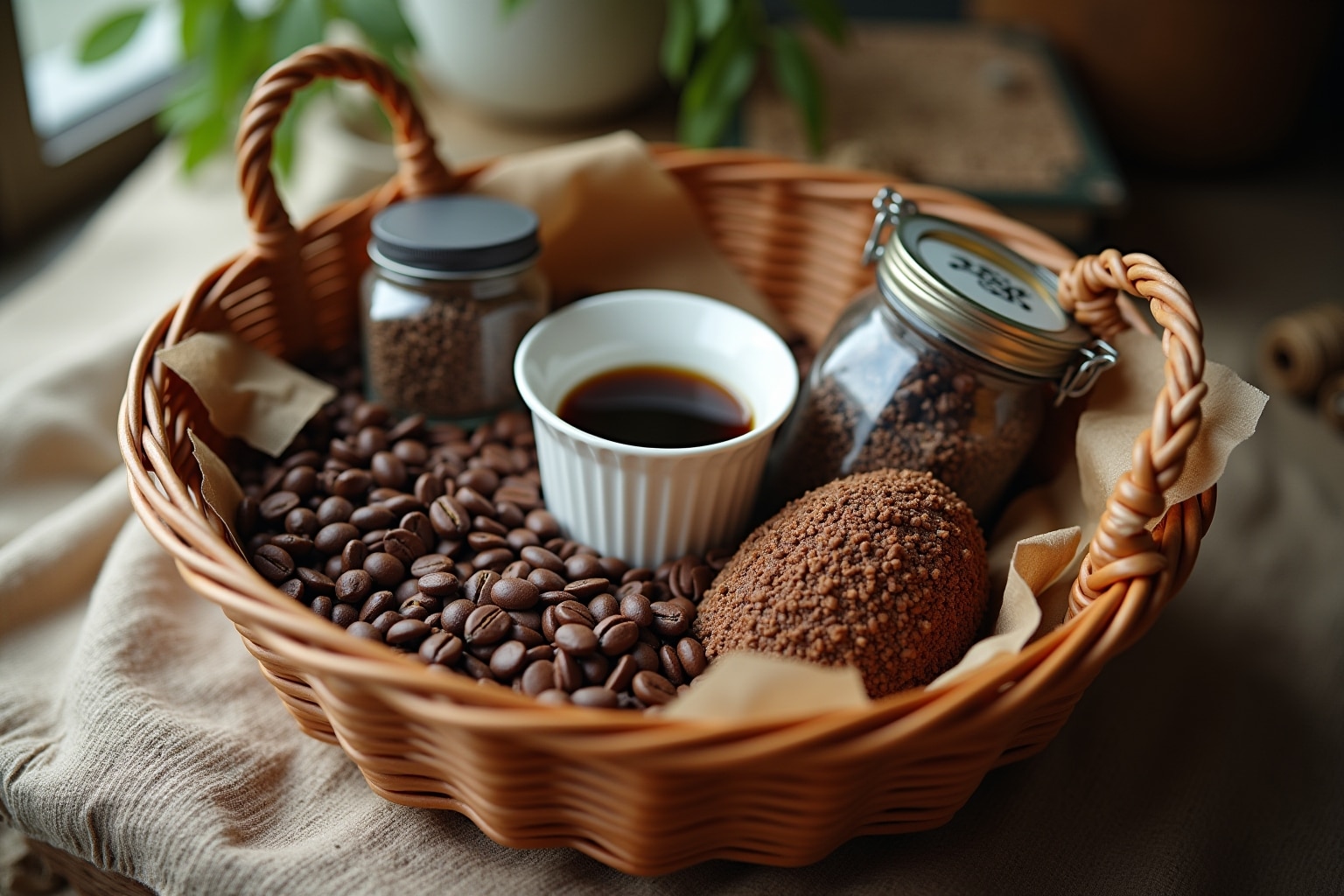 Kaffee-Geschenkkörbe: So machst du sie selbst