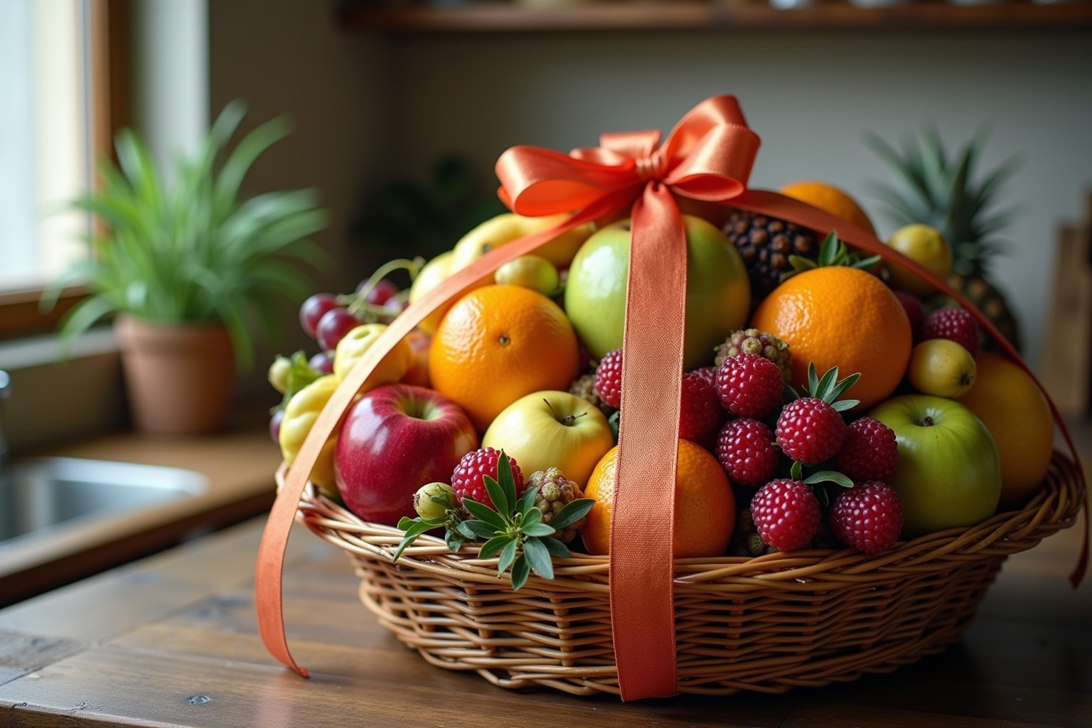 Obstkorb als Geschenk: Fruchtige Überraschung schenken