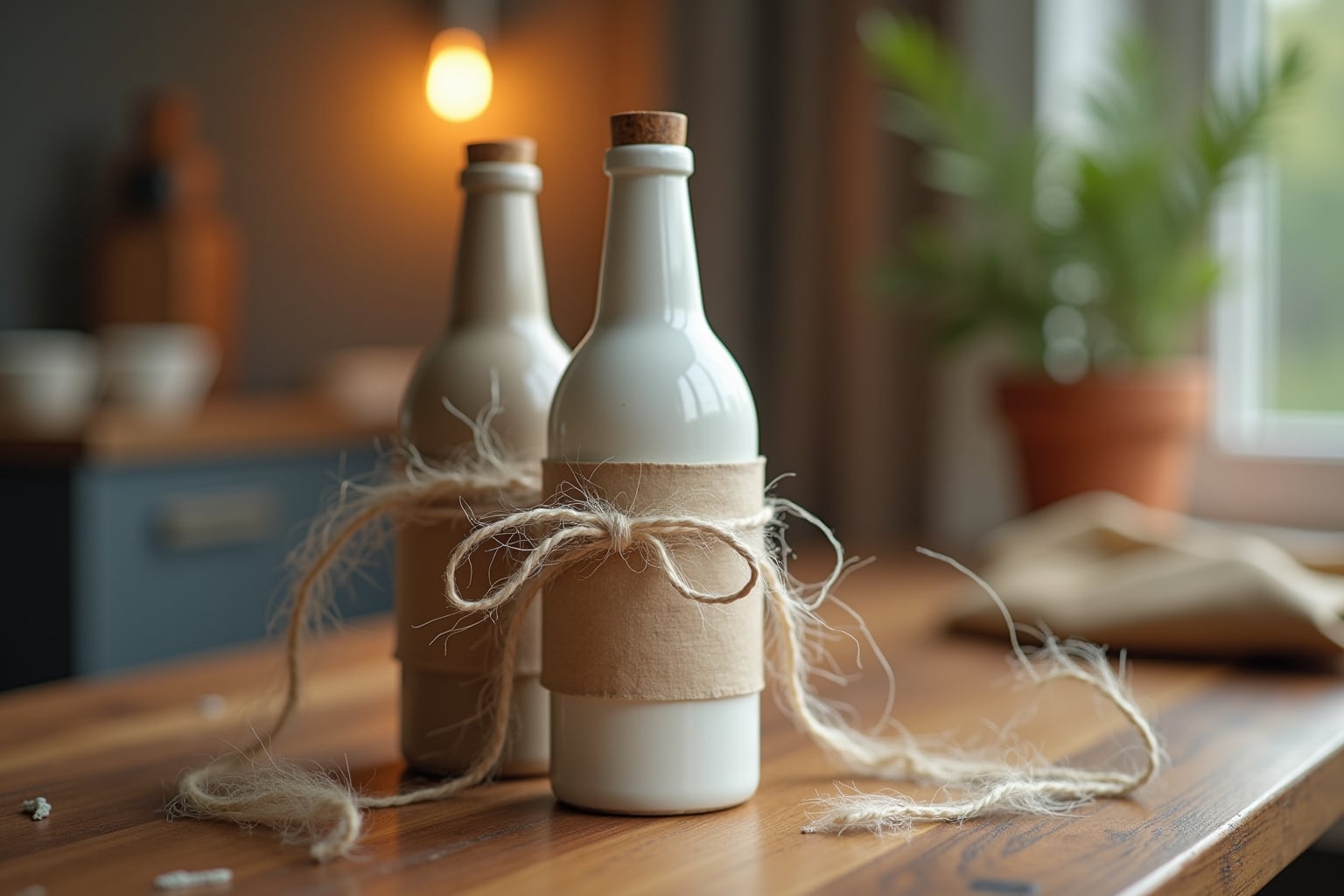 Flaschen als Geschenk verpacken leicht gemacht